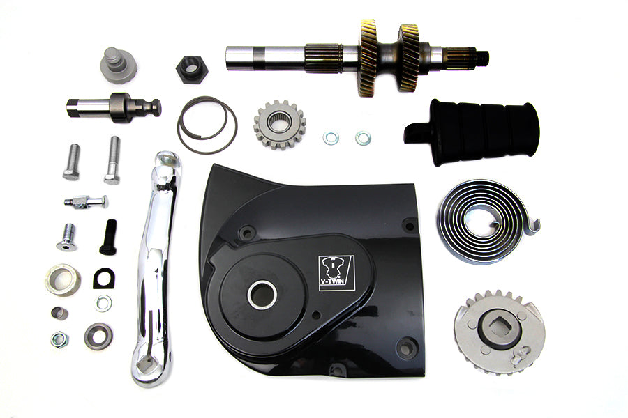 HARLEY Kickstarter-Umbausatz Schwarz Passend für XL ab 2007,