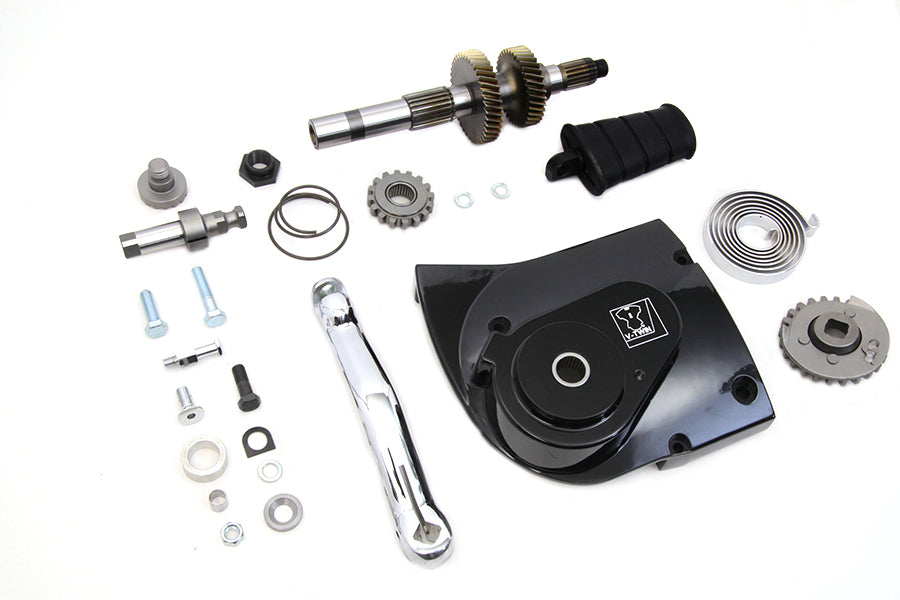 HARLEY Kickstarter-Umbausatz Schwarz Passend für XL ab 2007,