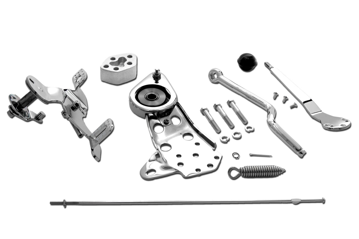 HARLEY Jockey Shifter Control Kit Chrom Passend für 1952-1978 FL,