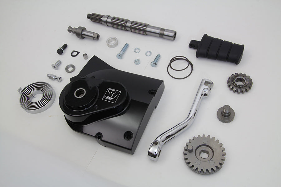 HARLEY Kickstarter-Umbausatz Schwarz Passend für 2004-2006 XL,