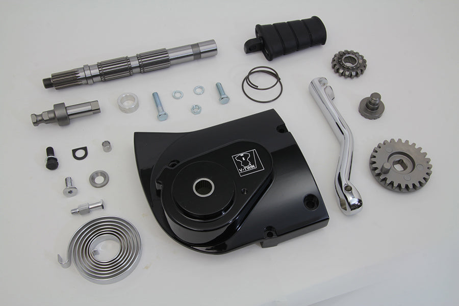 HARLEY Kickstarter-Umbausatz Schwarz Passend für 2004-2006 XL,