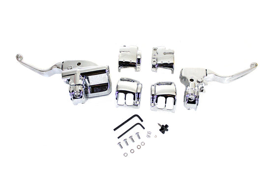 HARLEY Handlebar Control Kit Chrome fits 2015-UP FXSB,  2015-UP FLS,  2015-UP FLST,  2015-UP FXST,