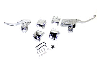 HARLEY Handlebar Control Kit Chrome fits 2015-UP FXSB,  2015-UP FLS,  2015-UP FLST,  2015-UP FXST,