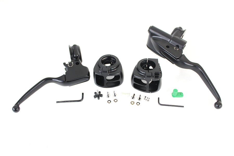 HARLEY Handlebar Control Kit Black fits 2015-UP FXSB,  2015-UP FLST,  2015-UP FLS,  2015-UP FXST,