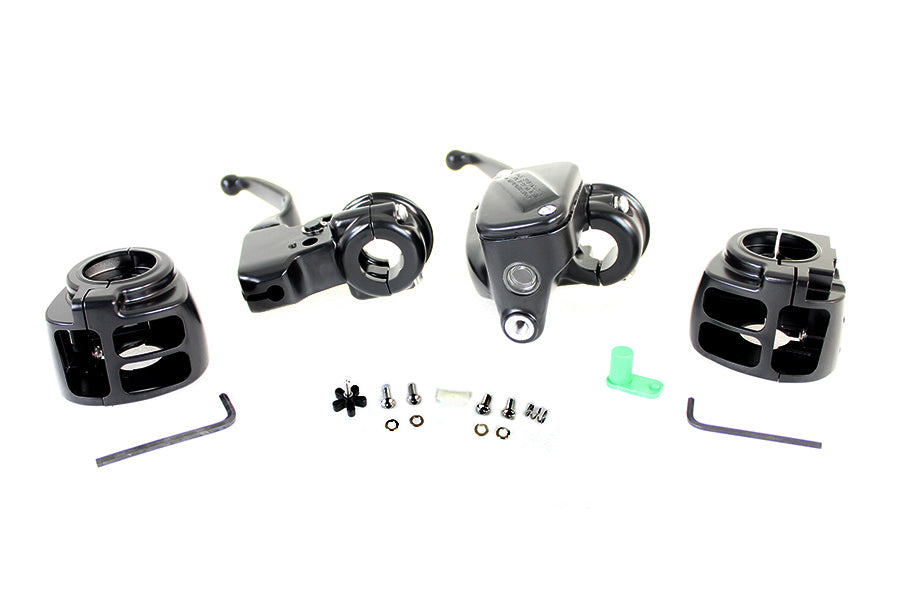 HARLEY Handlebar Control Kit Black fits 2015-UP FXSB,  2015-UP FLST,  2015-UP FLS,  2015-UP FXST,