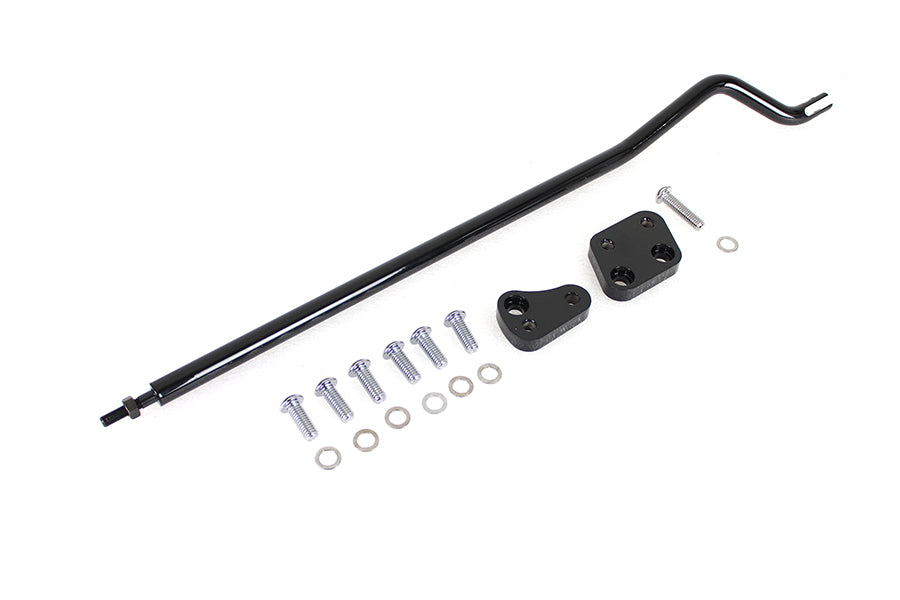 HARLEY Reduced Reach Forward Control Adapter Kit Black fits 2003-2017 FXDWG,