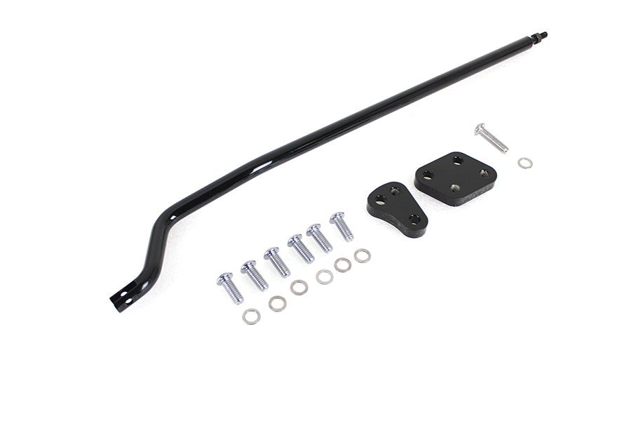 HARLEY Reduced Reach Forward Control Adapter Kit Black fits 2003-2017 FXDWG,