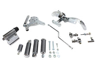 HARLEY Daniel Boone vorverlegte Fußrastenanlage Passend für 1971-1984 FX, 1958-1984 FL, 1985-1985 FXST,