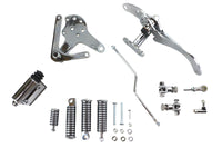 HARLEY Daniel Boone vorverlegte Fußrastenanlage Passend für 1971-1984 FX, 1958-1984 FL, 1985-1985 FXST,