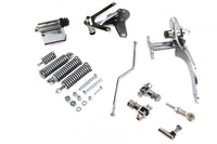HARLEY Daniel Boone vorverlegte Fußrastenanlage Passend für 1971-1984 FX, 1958-1984 FL, 1985-1985 FXST,