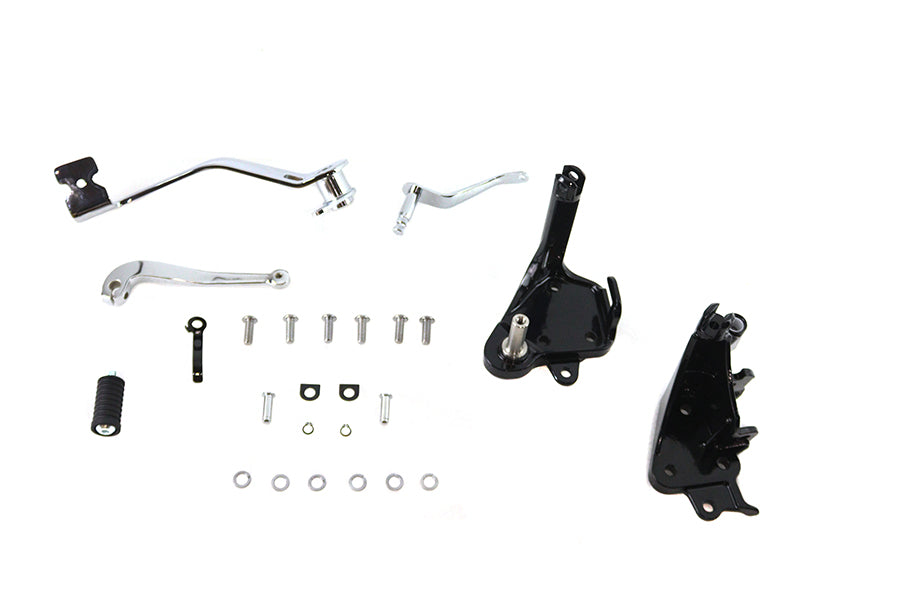 HARLEY FLST Forward Control Umrüstsatz Chrom Passt für 2007-2017 FLST, FLSTC, FLSTF, FLSTN, FLSTSB,