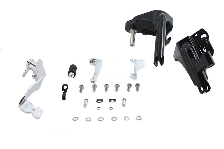 HARLEY FLST Forward Control Umrüstsatz Chrom Passt für 2007-2017 FLST, FLSTC, FLSTF, FLSTN, FLSTSB,