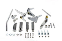 HARLEY vorverlegte Fußrastenanlage Chrom Passend für 1957-1974 XLH, 1957-1974 XLCH,