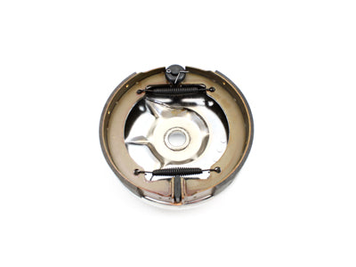 HARLEY Hinterer mechanischer Bremsankerplatten-Kit Chrom passend für 1936-1940 EL, 1941-1957 FL, 1937-1948