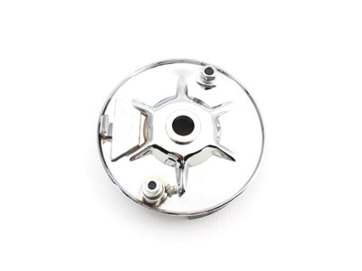 HARLEY Hinterer mechanischer Bremsankerplatten-Kit Chrom passend für 1936-1940 EL, 1941-1957 FL, 1937-1948