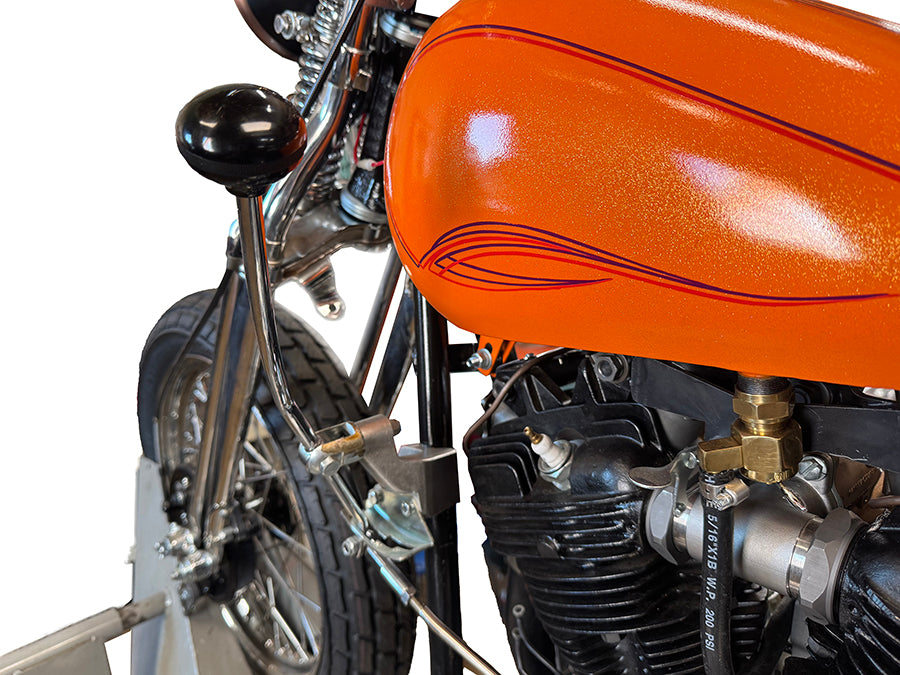 HARLEY Police Style Jockey Shifter Control Kit fits 1941-1979 FL,   1971-1979 FX,