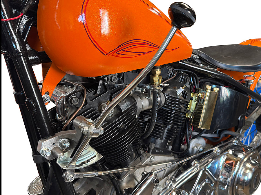 HARLEY Police Style Jockey Shifter Control Kit fits 1941-1979 FL,   1971-1979 FX,