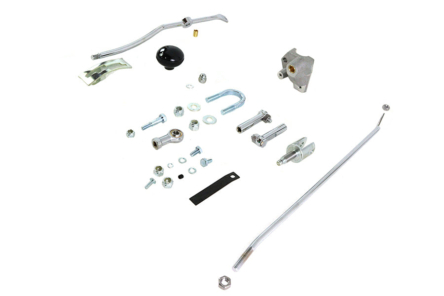 HARLEY Police Style Jockey Shifter Control Kit fits 1941-1979 FL,   1971-1979 FX,