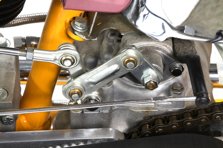 HARLEY Jockey Shifter Kit im Police-Stil Passend für 1979-1984 FL, 1984-2012 FXST, 1986-2012 FLST