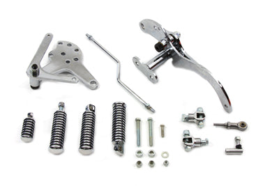 HARLEY Daniel Boone vorverlegte Fußrastenanlage passend für 1971-1984 FX, 1958-1984 FL, 1985-1999 FXST,
