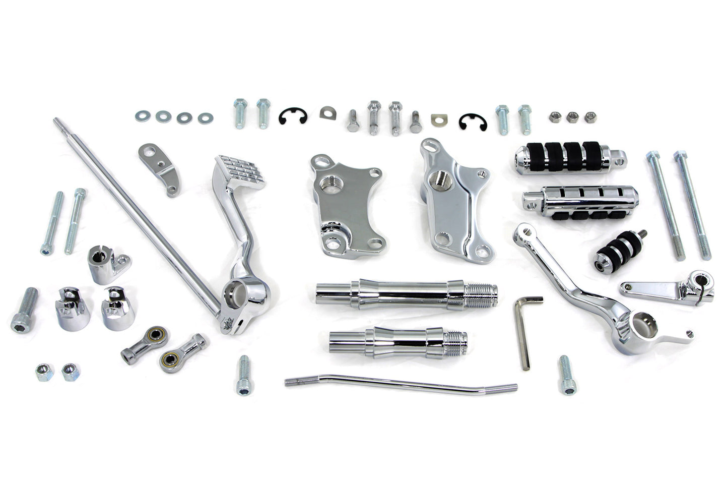 Harley-Davidson Vorverlegte Fußrastenanlage Chrom, passend für XL-Modelle von 1991–2003, 5-Gang