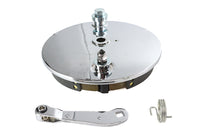 HARLEY Hinterradbrems-Ankerplatten-Kit Chrom passend für 1973-1974 XL,