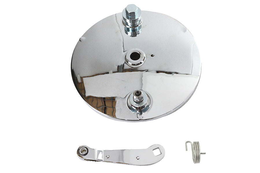 HARLEY Hinterradbrems-Ankerplatten-Kit Chrom passend für 1973-1974 XL,