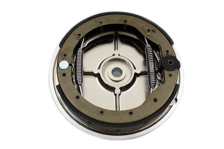 HARLEY Chrom Rückplatten-Satz für Hinterradbremse passend für 1975-1978 XL,