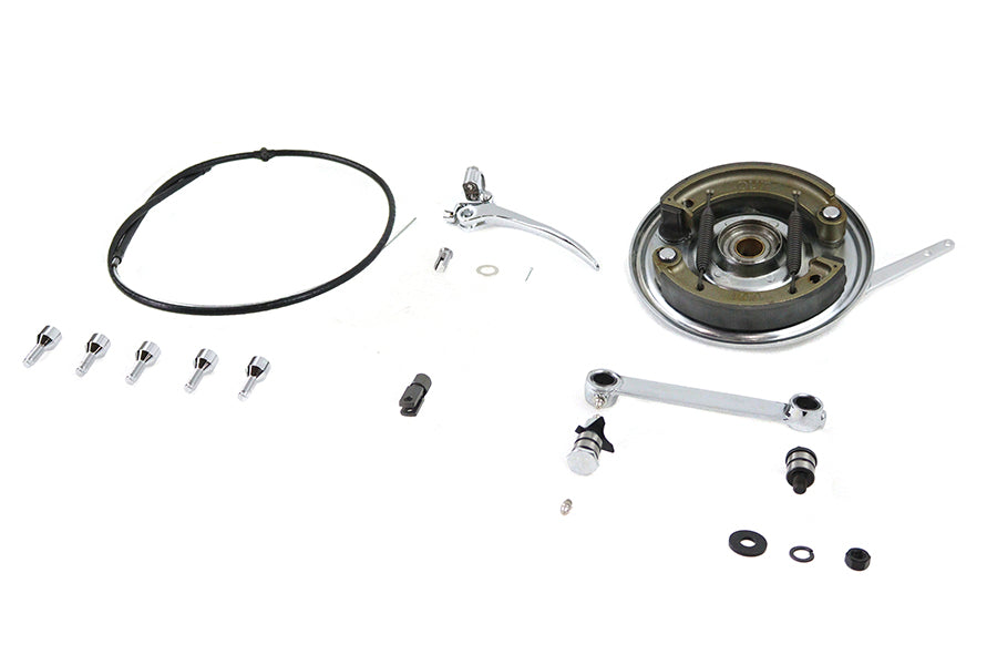 HARLEY Doppelnocken-Bremskit Chrom Passend für 1936-1948 EL, 1941-1948 FL, 1941-1957 G,
