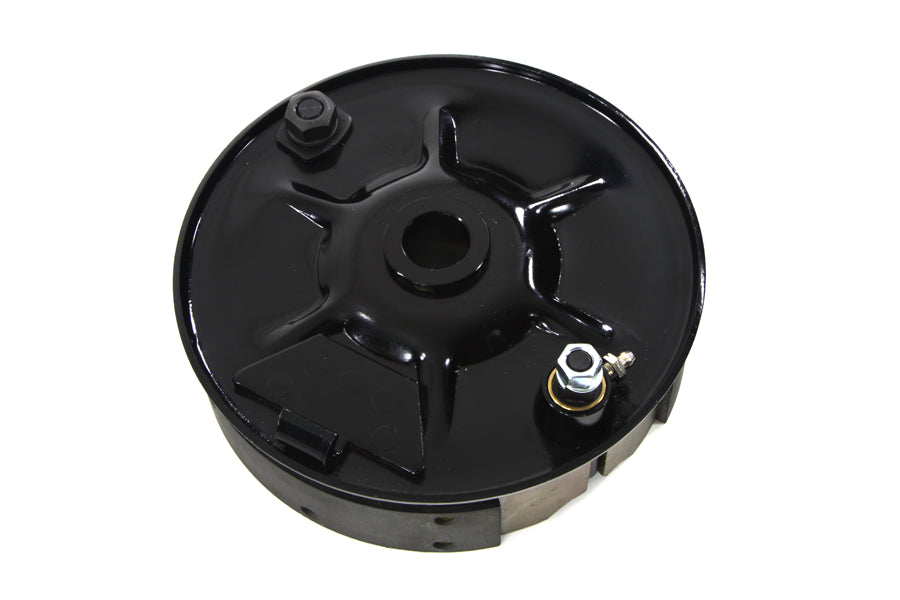 HARLEY Hintere mechanische Bremsankerplatten-Kit Schwarz Passend für 1936-1940 EL,   1941-1957 FL,   1937-1948