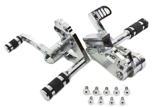 HARLEY Billet Forward Control Kit Extended Fits 0-  Custom, application 0-  Custom, application