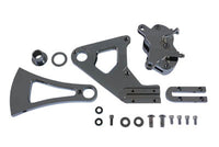 HARLEY Chrom-Bremszangen-Set, hinten, 4 Kolben, mit Halterung, passend für 1987-1999 FXST, 1987-1999 FLST,