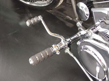 HARLEY Vorverlegte Fußrastenanlage Chrom Passend für 1986-1990 XL, 4-Gang