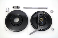HARLEY Dual-Cam-Bremsankerplatte und Bremstrommel-Kit Schwarz Passend für 1936-1948 EL, 1941-1948 FL, 19