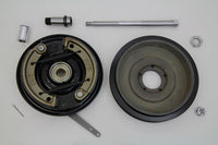 HARLEY Dual-Cam-Bremsankerplatte und Bremstrommel-Kit Schwarz Passend für 1936-1948 EL, 1941-1948 FL, 19