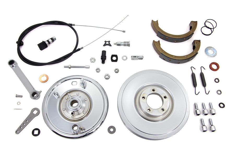HARLEY Bremsankerplatten-Kit Passend für 1936-1948 UL, 1936-1940 EL, 1941-1948 FL,