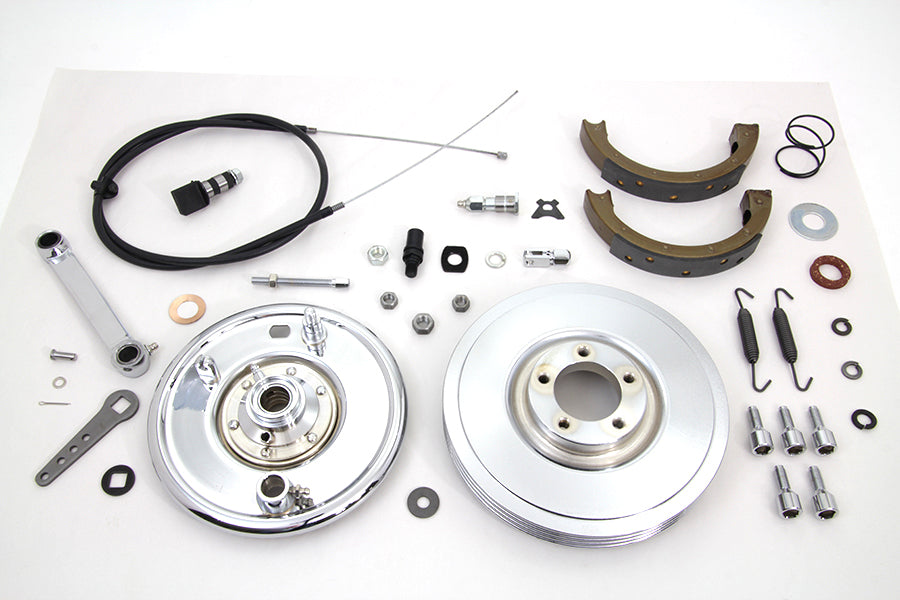 HARLEY Bremsankerplatten-Kit Passend für 1936-1948 UL, 1936-1940 EL, 1941-1948 FL,