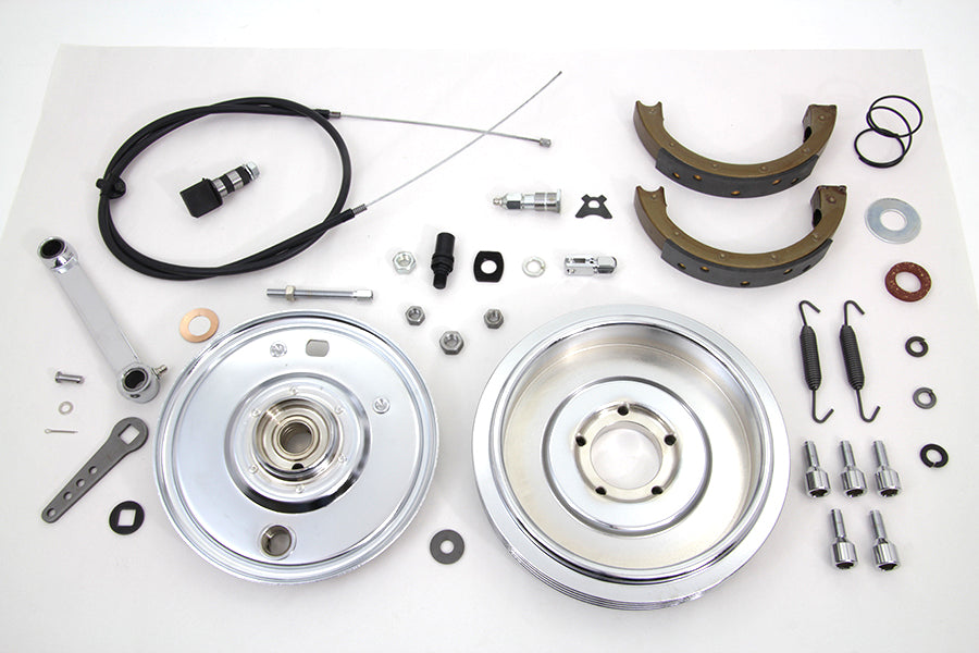 HARLEY Bremsankerplatten-Kit Passend für 1936-1948 UL, 1936-1940 EL, 1941-1948 FL,