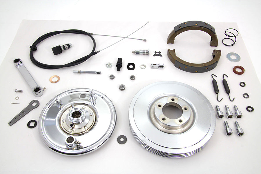 HARLEY Bremsankerplatten-Kit Passend für 1936-1948 UL, 1936-1940 EL, 1941-1948 FL,