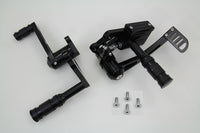 HARLEY Billet Forward Control Kit Schwarz Passend für 1982-1994 FXR, 1982-1994 FXR,