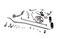 HARLEY vorverlegte Fußrastenanlage Chrom Passend für 2006-2017 FXD,
