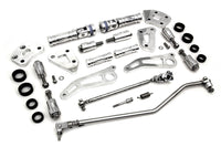 HARLEY Billet-Vorverlegte-Fussrastenanlage, poliert, passend für 2004-2013 XL, 883 2004-2013 XL, 1200
