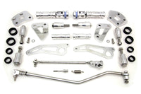 HARLEY Billet-Vorverlegte-Fussrastenanlage, poliert, passend für 2004-2013 XL, 883 2004-2013 XL, 1200