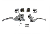 HARLEY Smooth Contour Lenkerarmaturensatz Chrom Passend für 1996-2006 FLST, 1996-2006 FXST, 1996-200