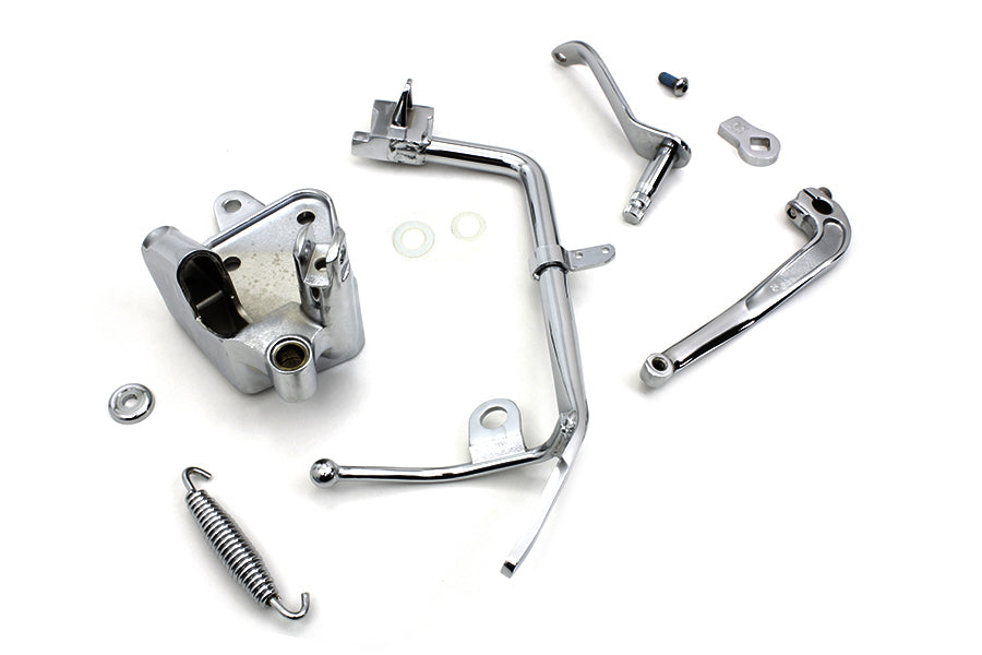 HARLEY Chrom-Seitenständerbaugruppe Passend für 2000–2006 FXST,