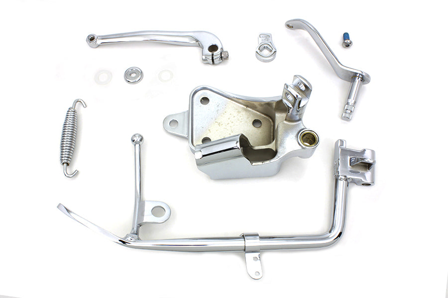 HARLEY Chrom-Seitenständerbaugruppe Passend für 2000–2006 FXST,