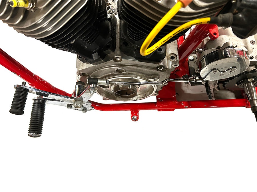 HARLEY Daniel Boone Schalthebel-Kit Passend für 1941-1984 FL, 1971-1984 FX, 1984-1999 FXST, 1984-19