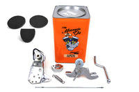 HARLEY Chrom Fußkupplungsbaugruppe Passend für 1965-1978 FL,