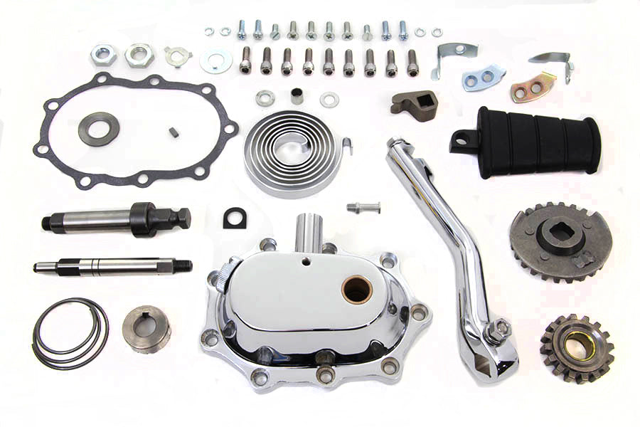 HARLEY Chrom-Kick-Starter-Kit passend für 1936–1940 EL, 1937–1948 UL, 1941–1984 FL, 1971–1984 FX,