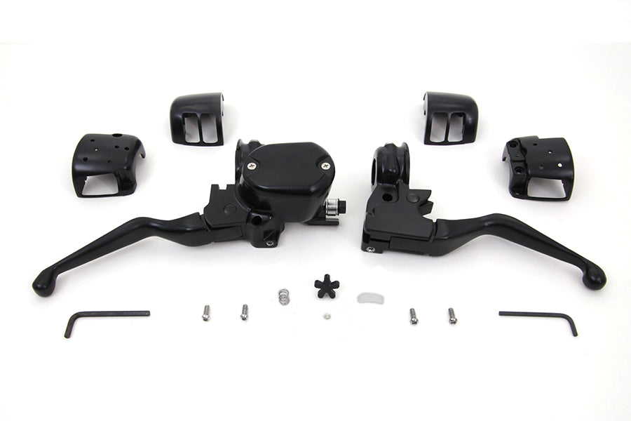 HARLEY Handlebar Control Kit Black fits 2004-2006 XL,